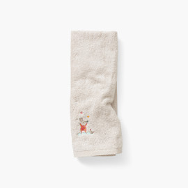 Féeries ivory cotton bath towel