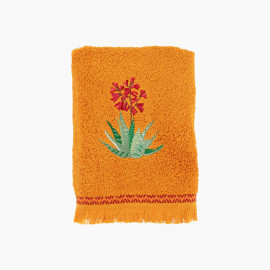 Aloevera papaya cotton towel