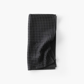 Quadro Hand Towel in Charcoal