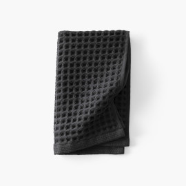 Quadro Guest Towel in Charcoal