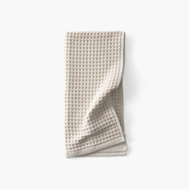 Quadro Hand Towel in Natural