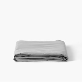 Neo grey cotton percale bed sheet