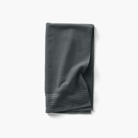 Source Organic Terry Cotton Hand Towel in Charcoal