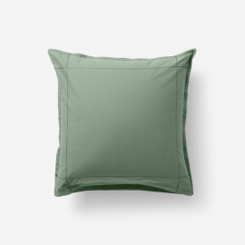 Neo thyme cotton percale square pillowcase