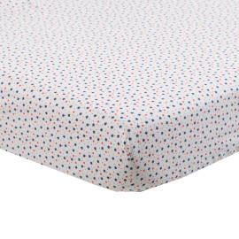 Fitted sheet pure organic cotton Ptitchic