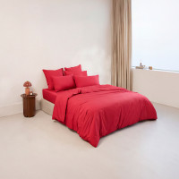Neo grenadine cotton percale duvet cover