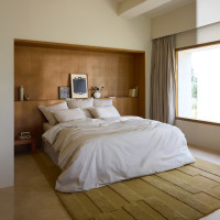 Housse de couette percale de coton Neo ficelle