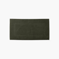 Lola II khaki green cotton bathmat