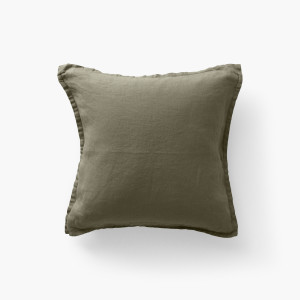 Linen cushion cover Songe bocage