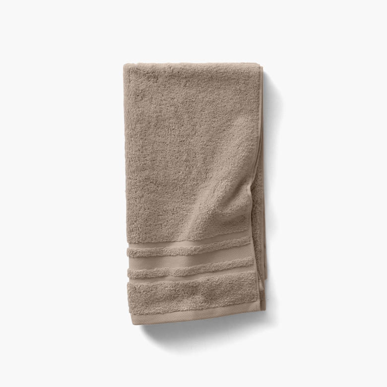 Lot de 2 serviettes de bain coton 420 gm² TERTIO® - blanc
