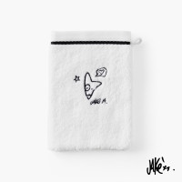 Jakè x Carré Blanc cotton washcloth
