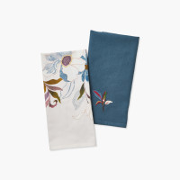 Lot de 2 torchons coton Elixir