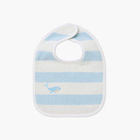 Tybalt sky organic cotton mini bib