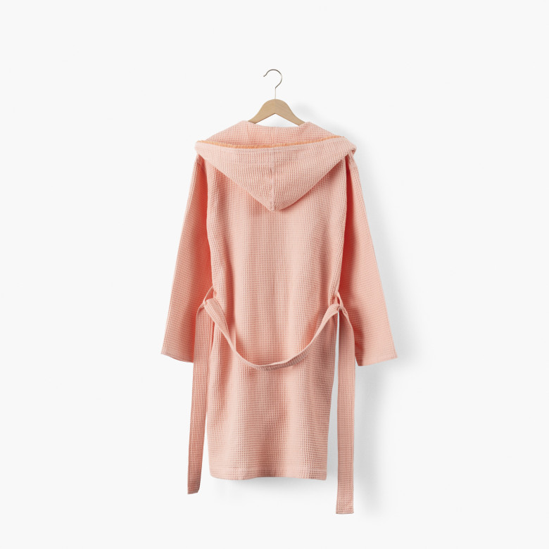 Peignoir Femme Long Avec Capuche - Taille Haute - En Polyester Doux Et Chaud - Ceinture Et Poches - Pour Après Douche, Spa, Hiver