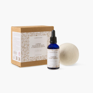 Coffret : parfum pour lessive et balle de séchage Silence au clair de lune