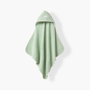 Cape de bain coton bio Balade amande