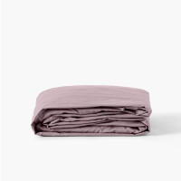Drap housse percale de coton Neo poudre