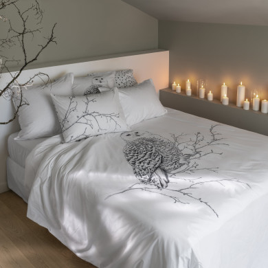 Harfang reversible cotton comforter cover