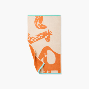 Serviette de toilette coton Simara ecru