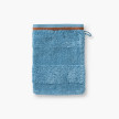 Gant de toilette coton Vuelo bleu graphite