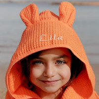 Poncho Simara Orange