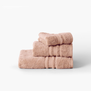 Parure de bain coton Lola II moka
