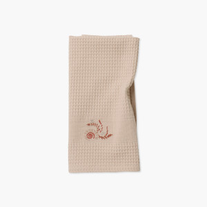 Torchon coton nid d'abeille Cala sable