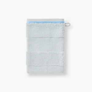 Gant de toilette coton Vuelo gris perle