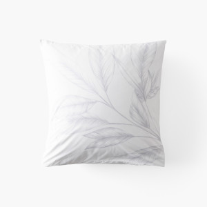 Calypte square cotton pillowcase