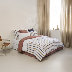 Comforter Cover Origine Fantasy Ivory Stripe Two-tone