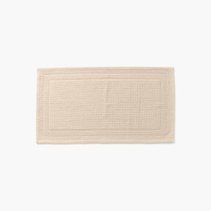 Source natural organic cotton bouclette bath mat
