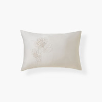 Taie d'oreiller rectangulaire satin de coton Opalys
