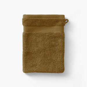 Gant de toilette coton Lola II bronze
