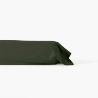 Taie de traversin coton Neo kaki