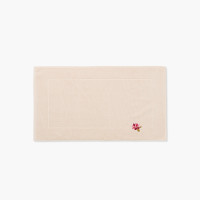 Tapis de bain coton et viscose de bambou Solara sable