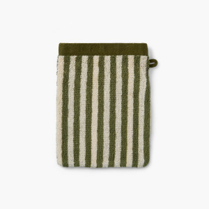 Gant de toilette coton Elie Kaki