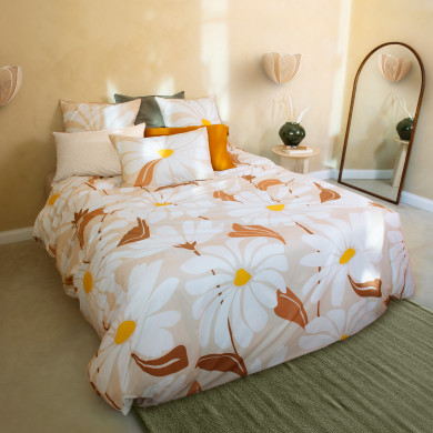 À la folie organic cotton reversible comforter cover