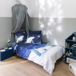 Fluorescent comforter cover cotton Stellaire child