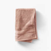 Serviette invité coton Lola II moka