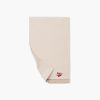 Solara sand cotton and bamboo viscose guest towel