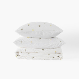 Parure de lit coton Neo mimosa