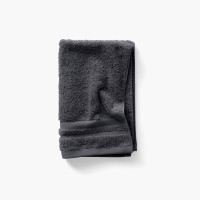Serviette invité coton Lola II ardoise