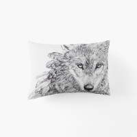 Taie d'oreiller rectangulaire coton Ietulou
