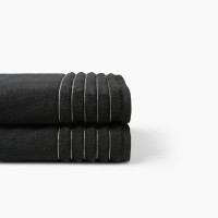 Towel cotton Ikebana graphite