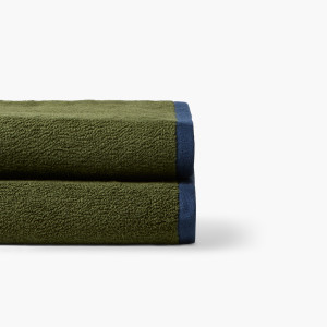 Double-sided cotton towel Orine khaki