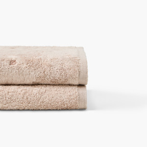 Drap de bain coton et viscose de bambou Equinoxe II cappuccino