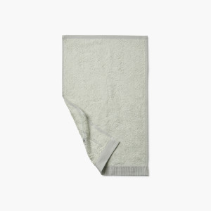 Cotton and bamboo viscose guest towel Ephelia jade