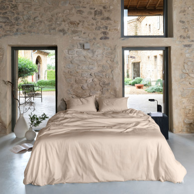 Quartz Duvet Cover in Dune