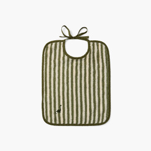 Elie khaki cotton bib