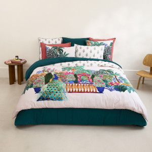 Housse de couette réversible coton bio Bundi